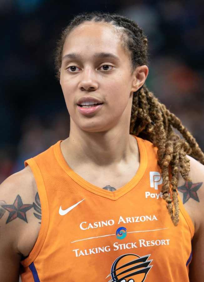 Brittney Griner plays for the Phoenix Mercury of the WNBA