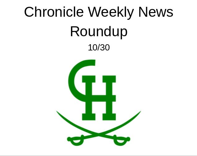 News Roundup: 10/30 - 11/5