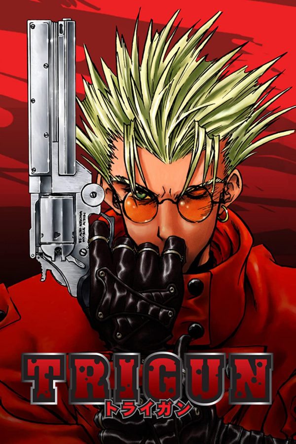 Original North American poster of Trigun produced and released in 1998.