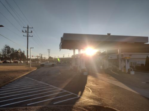 The Shell will soon be one of four gas stations on the same intersection.