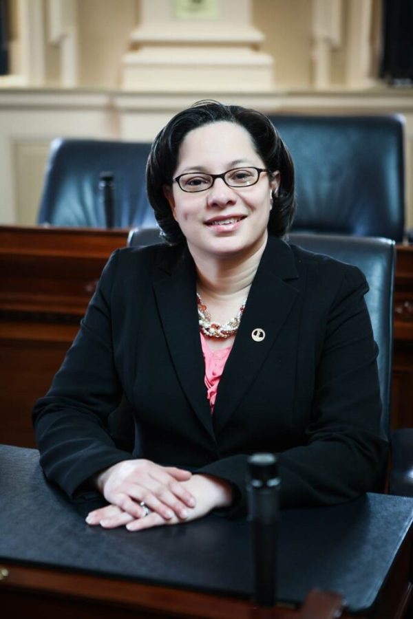 Jennifer McClellan serving in the Virginia State Senate.