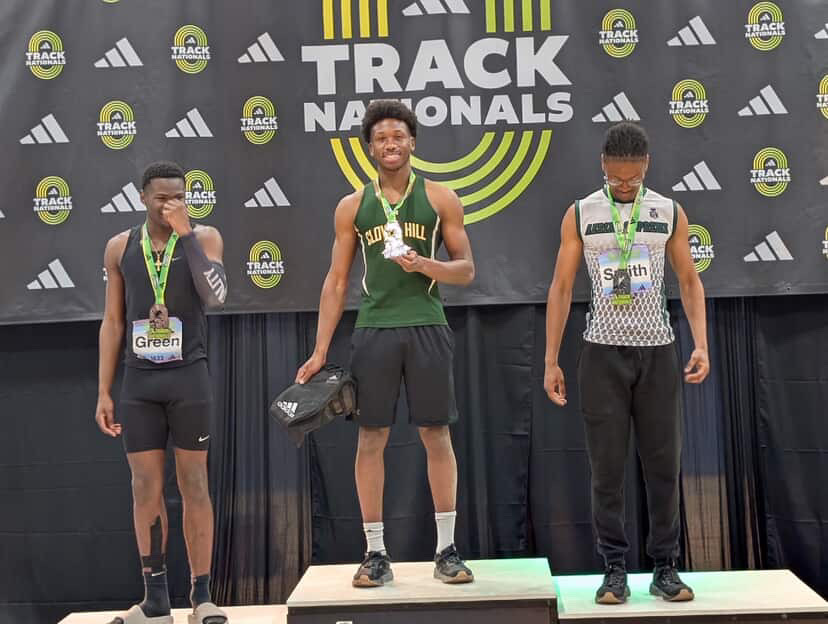 McCrea takes first place at Adidas Track Nationals Championship.
