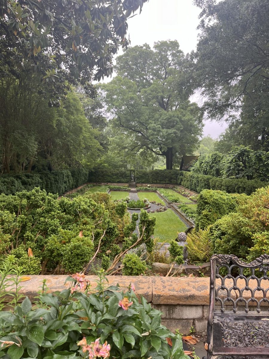 Sunken Garden at Agecroft Hall