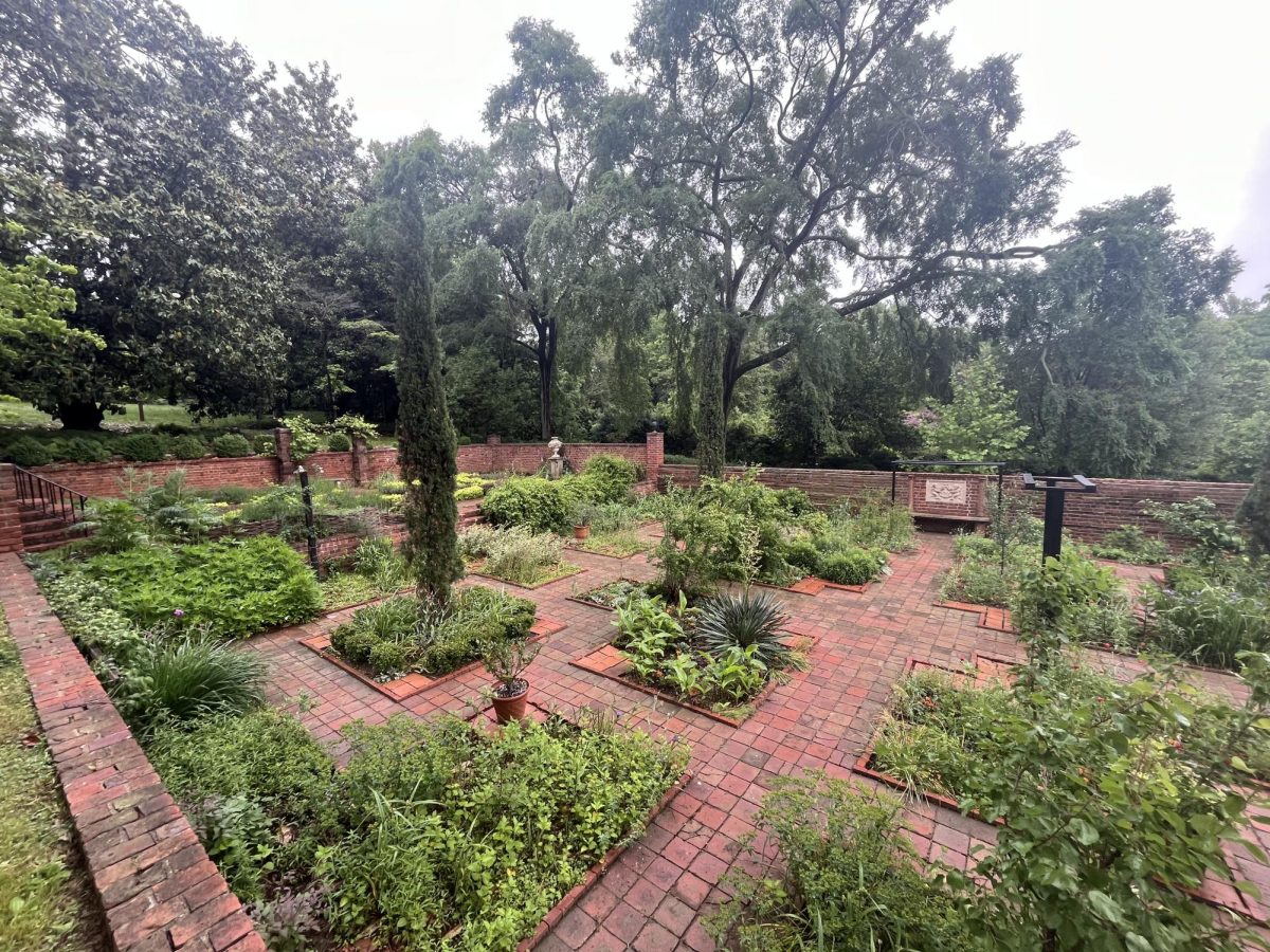 Garden Paths at Agecroft Hall