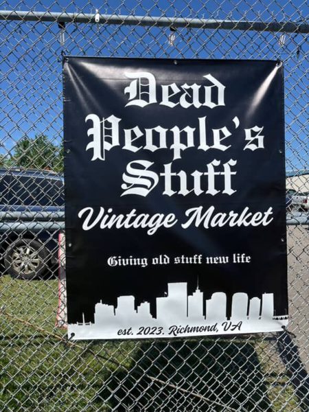 Poster for Dead People's Stuff Vintage Market