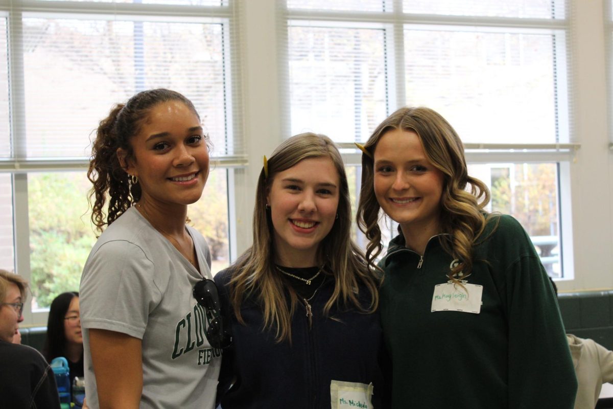 Ava Graves as Guidry, Micheala Wandless and Kayleigh Beach as Mr. Blake