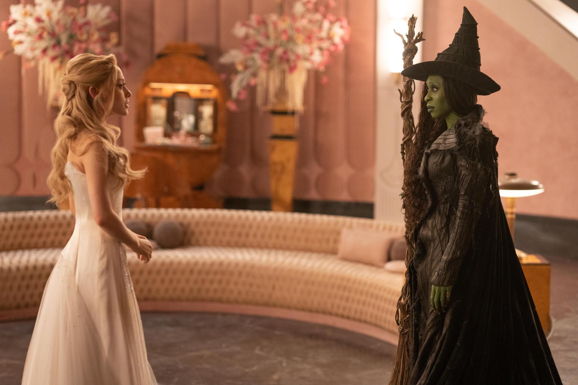 Ariana Grande and Cynthia Erivo as Glinda and Elphaba in Wicked: For Good
Image from IMDb