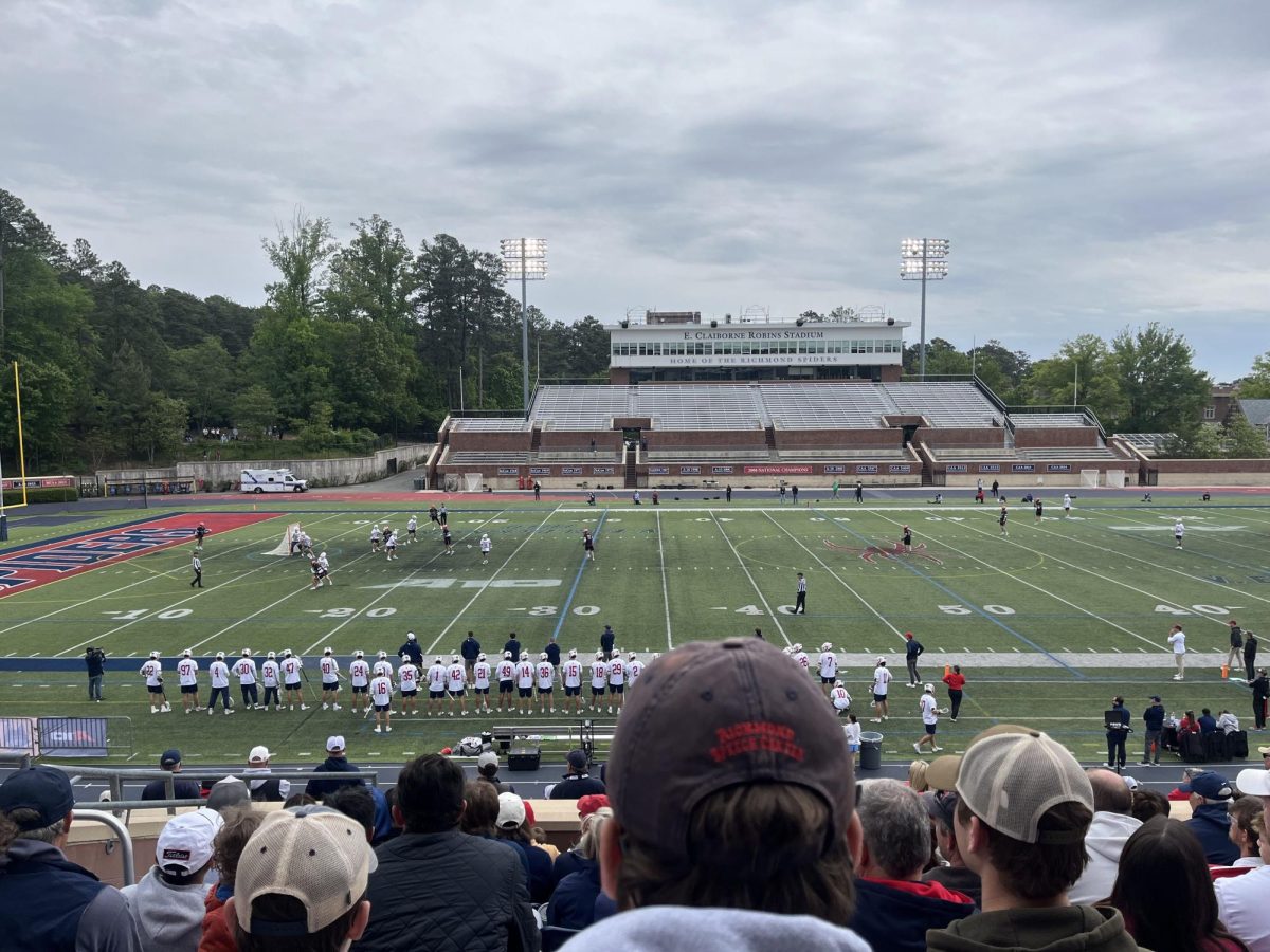 The Spiders' A-10 Championship game against the St. Joseph's Hawks.